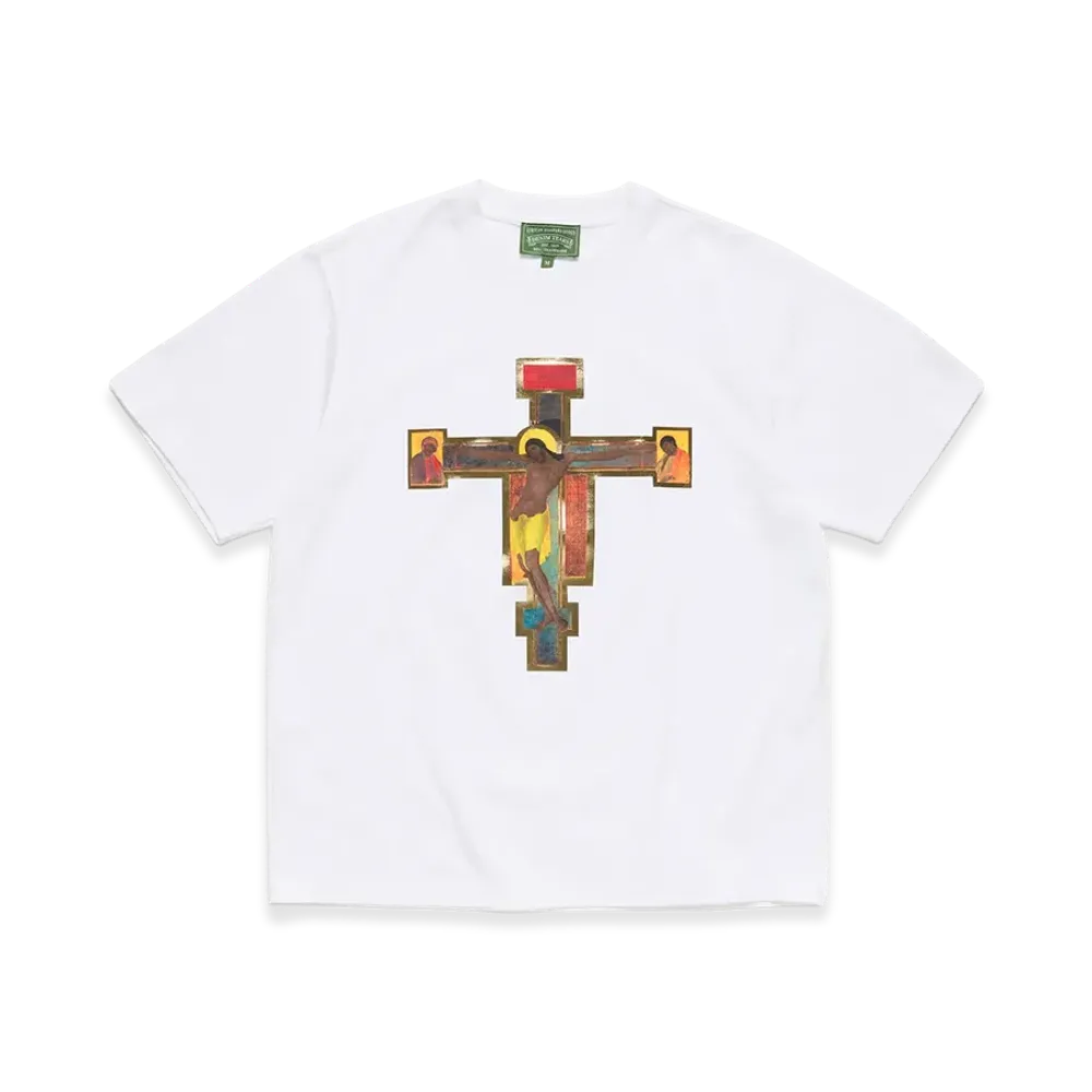 DENIM TEARS Crucifixion Tee "White"