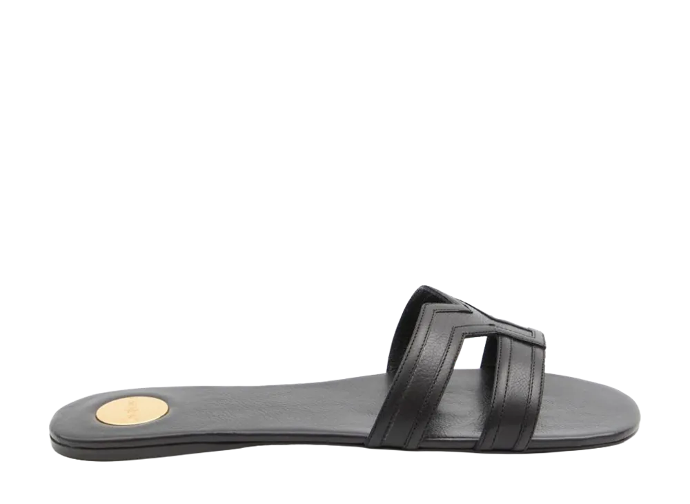 Saint Laurent Women's Mabrouka Slides "Black"