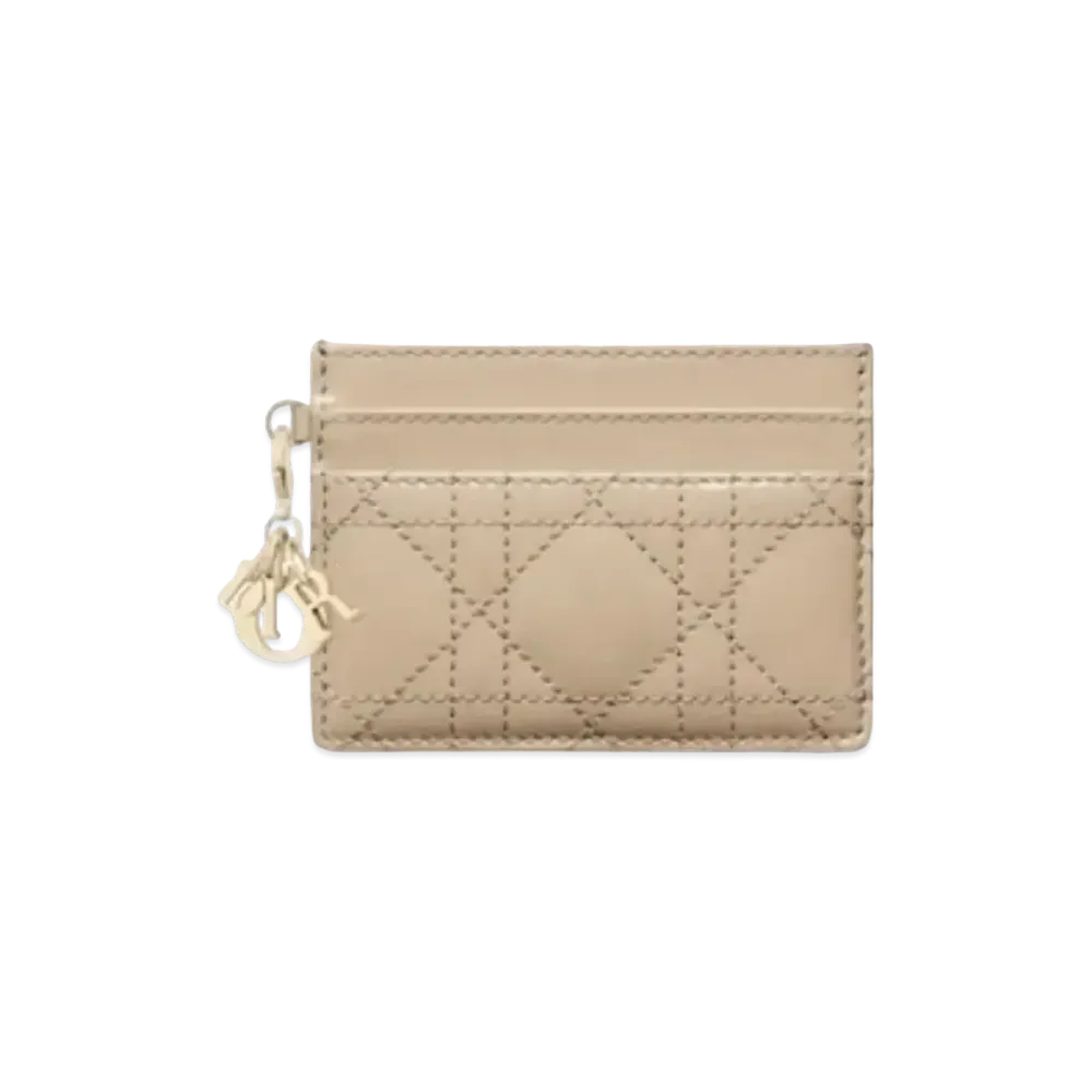 Dior Card Holder "Sand"