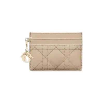 Dior Card Holder "Sand"