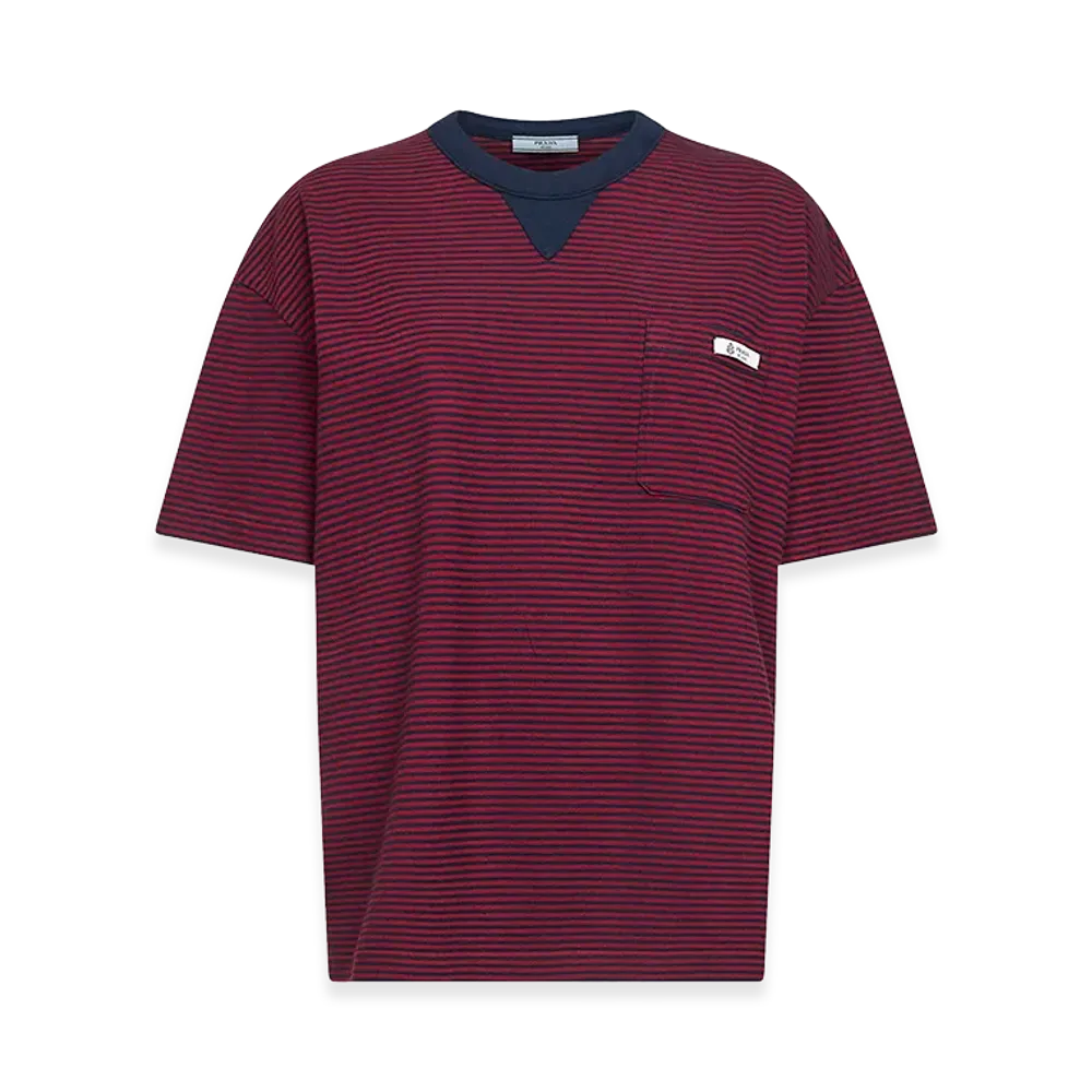 PRADA Women's T-Shirt "Bordeaux"