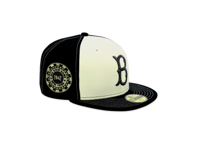 NEW ERA x THE CAP 59Fifty Return to Origin Brooklyn Dodgers "Chrome White/Black"