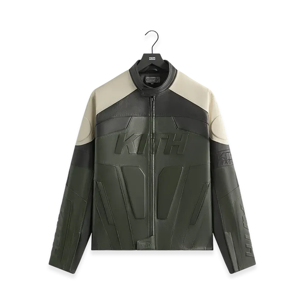 Kith Leather Wayne Moto Jacket "Stadium"