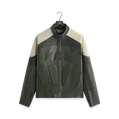 Kith Leather Wayne Moto Jacket "Stadium"
