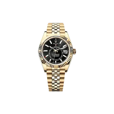 ROLEX Sky-Dweller 42mm Yellow Gold 336938 "Bright Black"