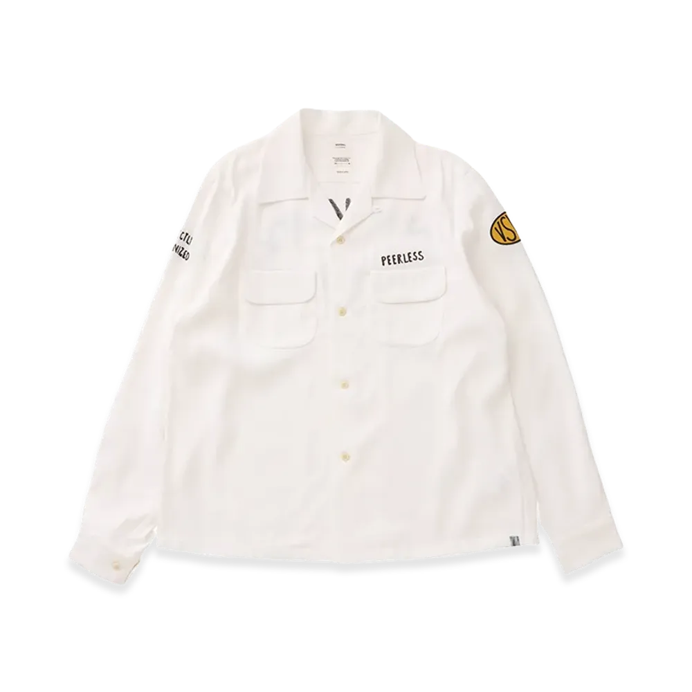 visvim Keesey G.S. Shirt L/S I.Q.W.T. "White"