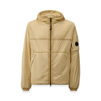 C.P. Company Nada Shell Hooded Padded Jacket "Pistachio Shell Beige"