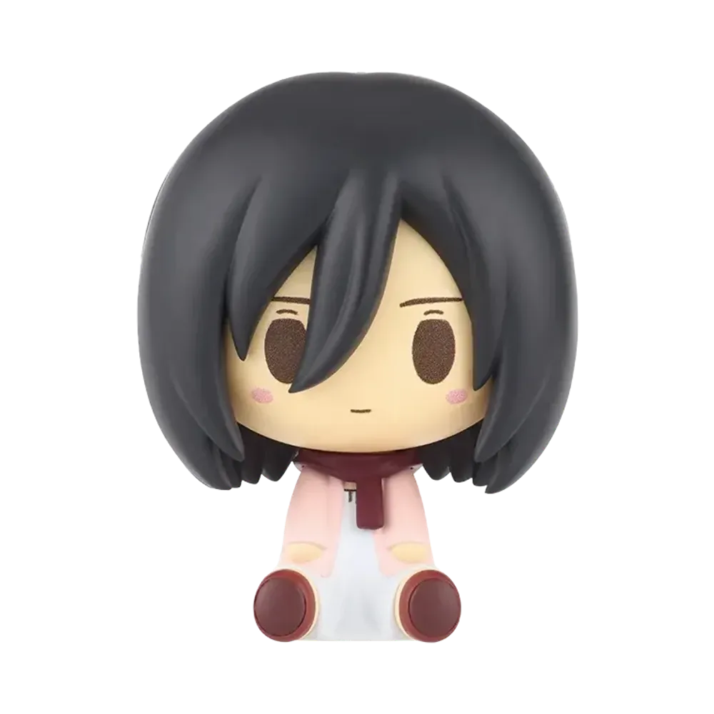 BANDAI "Ichiban Kuji" -Attack on Titan ~Choices and Consequences~- C Prize Chokonokko Figure Mikasa ~Towards the Tree on That Hill~
