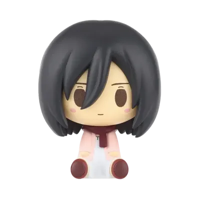 BANDAI "Ichiban Kuji" -Attack on Titan ~Choices and Consequences~- C Prize Chokonokko Figure Mikasa ~Towards the Tree on That Hill~