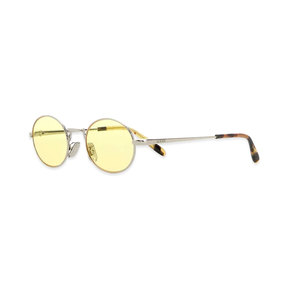LOEWE Silver Metal Sunglasses "Silver"