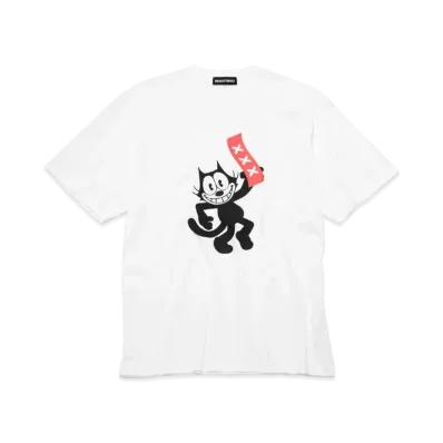 GOD SELECTION XXX T-SHIRT GX-A22-FEST-02 "White"