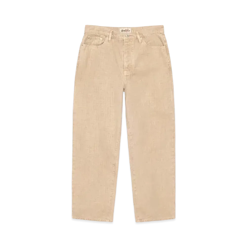 Stussy Big Ol Jeans Canvas NDL Pnch "Khaki" (FA24)
