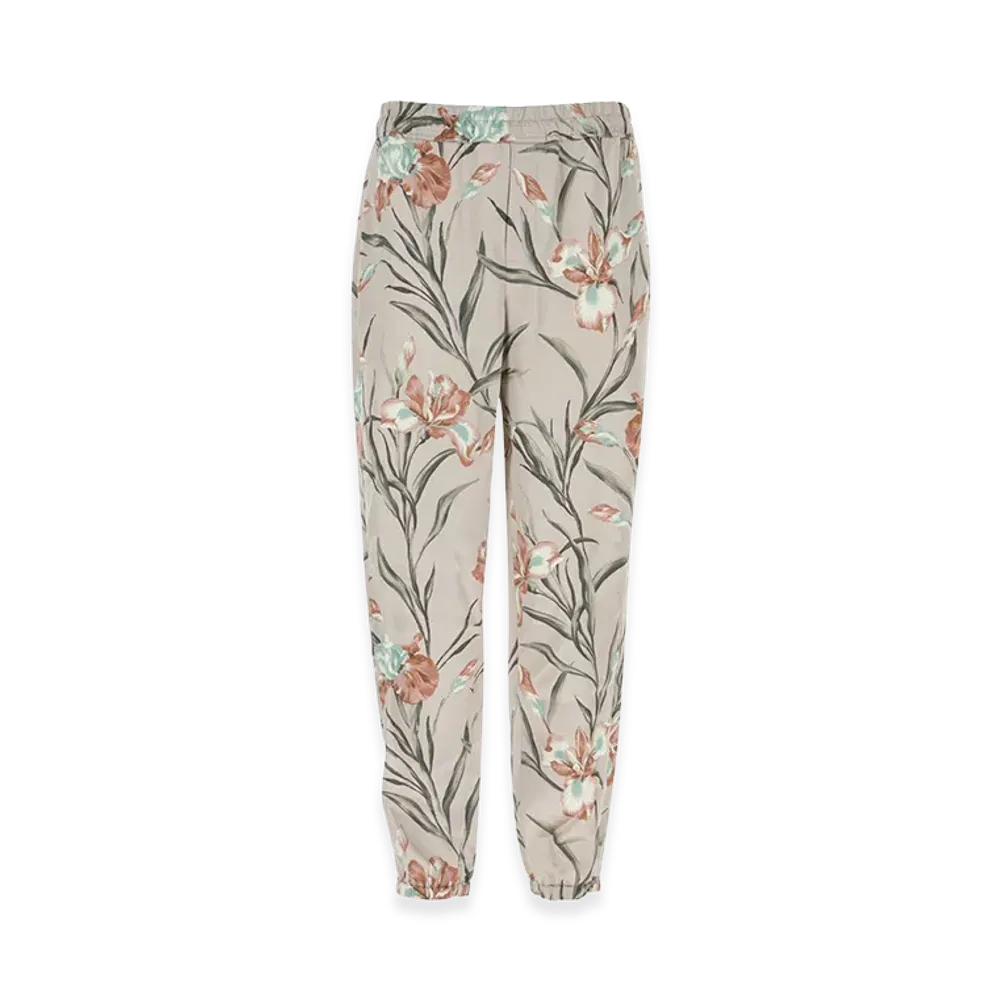 Saint Laurent Printed Satin Pant "Floral"