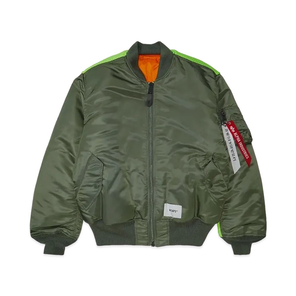 WTAPS x Alpha MA-1 Core SPEC "Olive Drab"