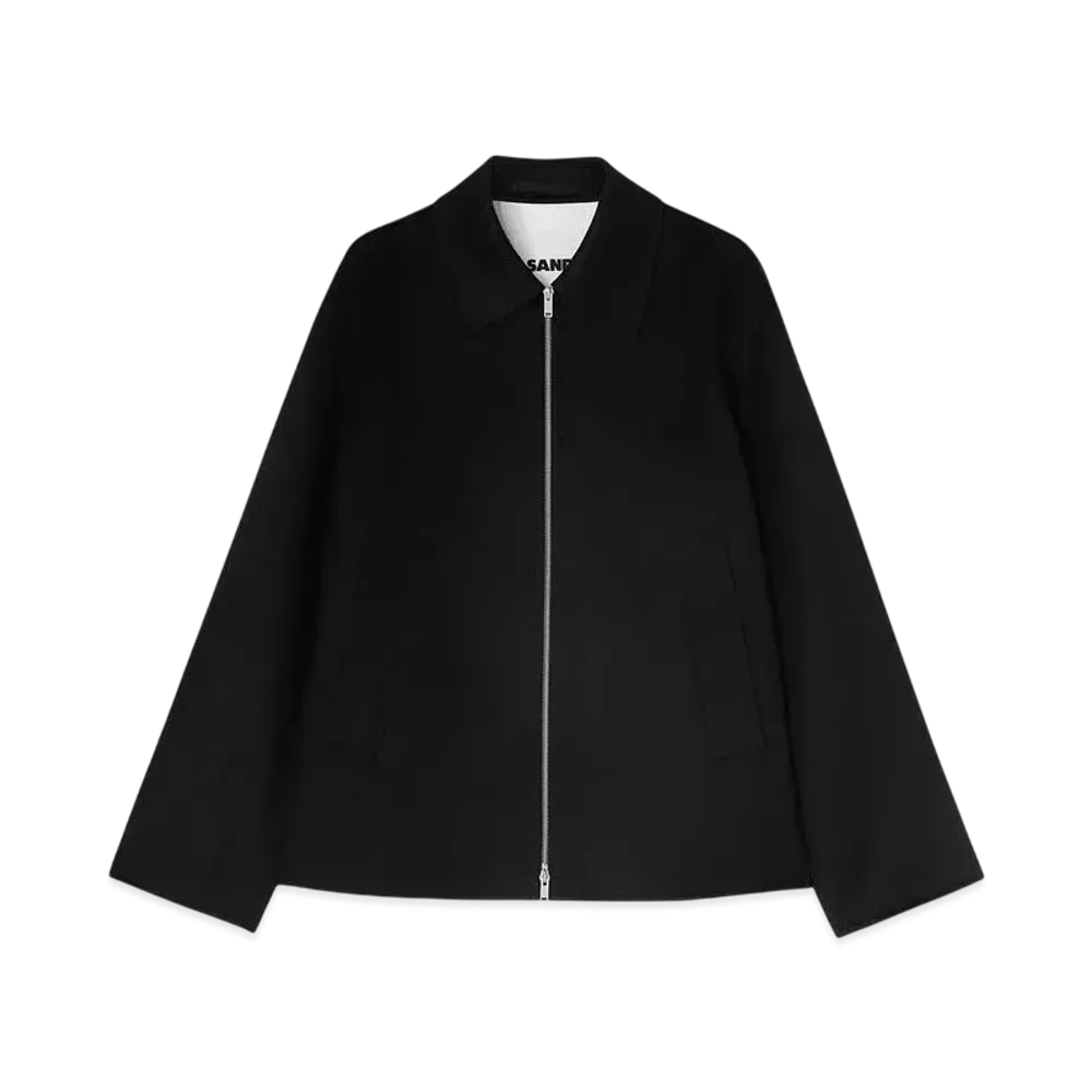 Jil Sander Men's Lightweight Cashmere Jacket "Black"
