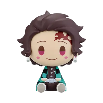 BANDAI "Ichiban Kuji" -Demon Slayer: Kimetsu no Yaiba ~Burn your heart~- D Prize Chokonokko Figure Tanjiro Kamado