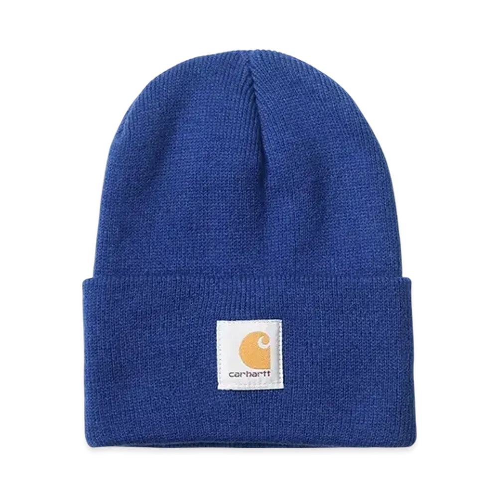 Carhartt Knit Cuffed Beanie Watch Cap C Logo "Dask Blue"
