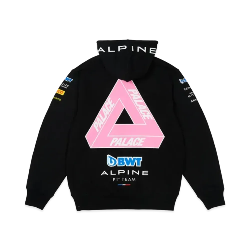 PALACE x Kappa Alpine Hoodie "Black"