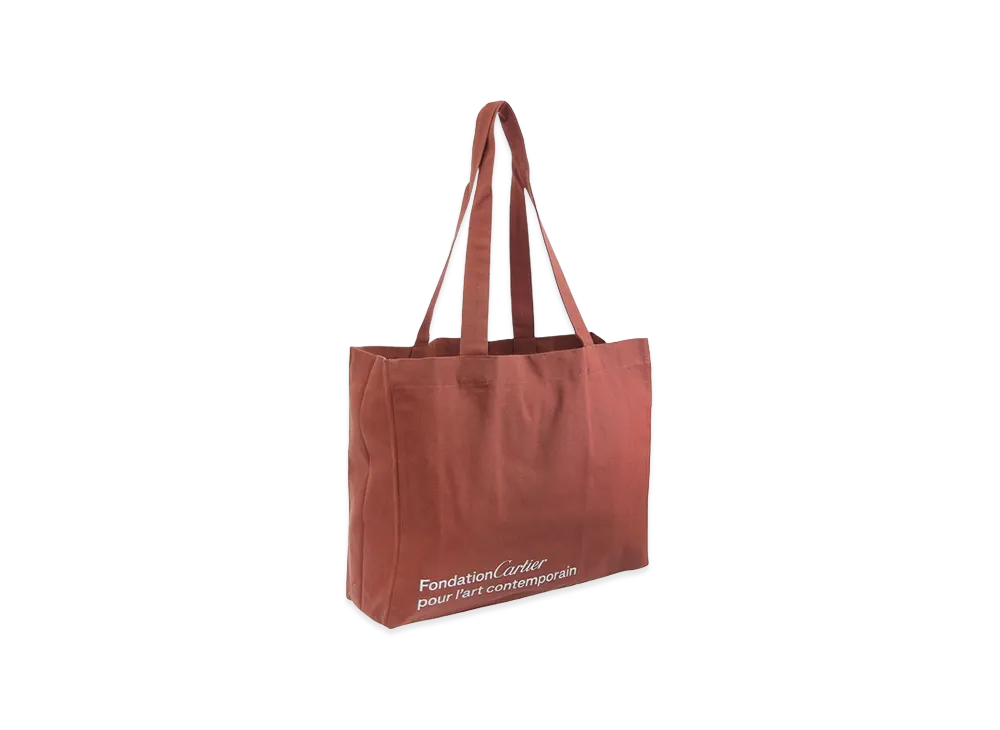 Cartier Women's Cotton Tote Bag "Brown"