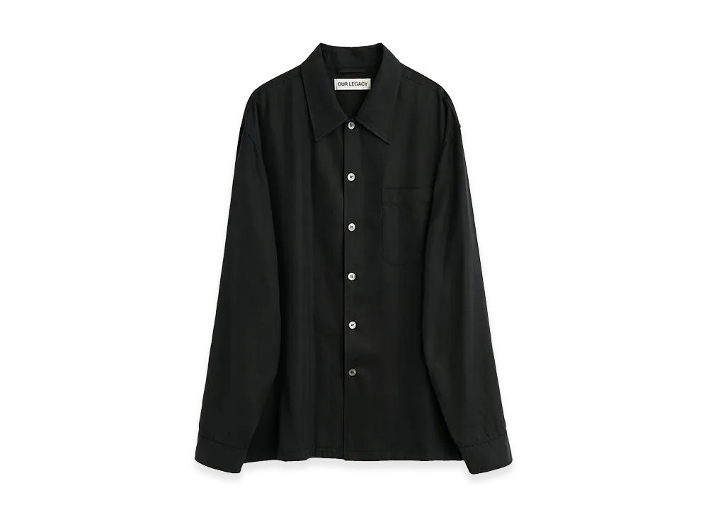 OUR LEGACY Draping Black Lyocell "Draping Black Lyocell"