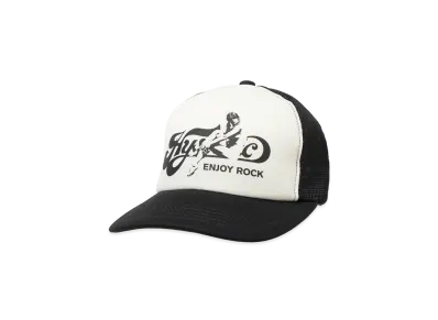 HYSTERIC GLAMOUR Enjoy Rock Mesh Cap "Black"