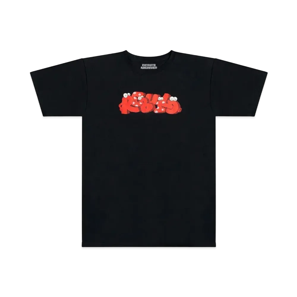 KAWS x Infinite Archives Rebuild T-shirt "Black"