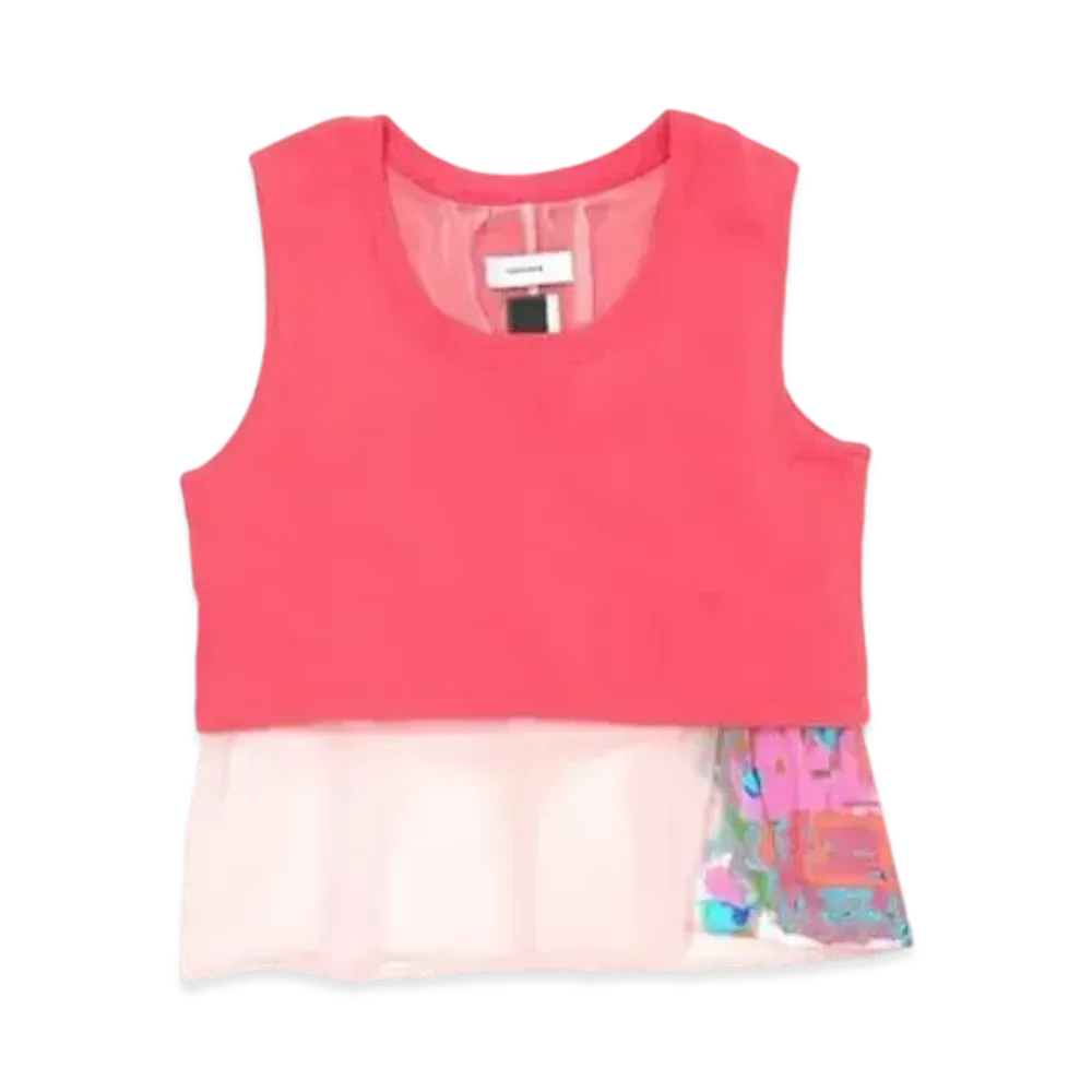 FACETASM Spraypaint Sweat Top "Pink"