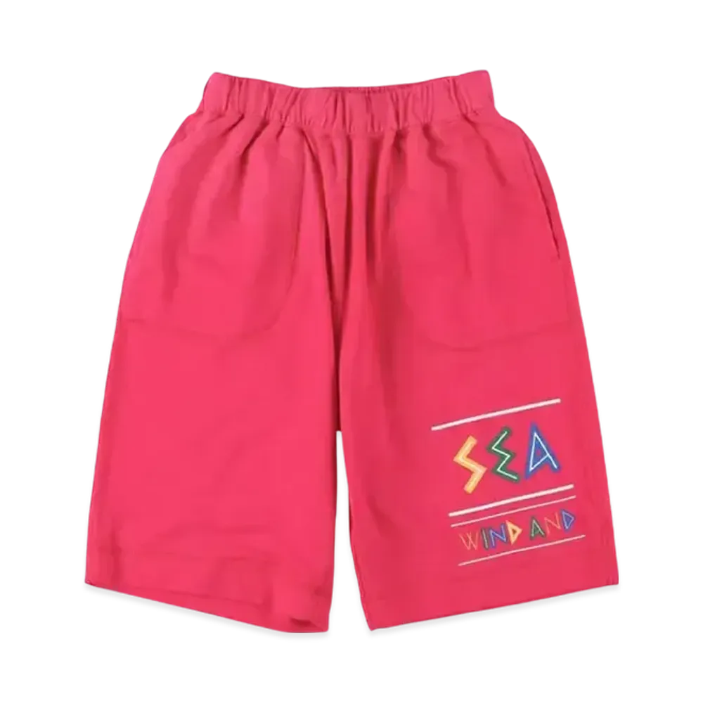 WIND AND SEA Zulu-Tongue Sweat Shorts "Pink"