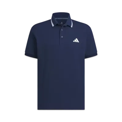 adidas One-Point Logo UV Care Short Sleeve Polo "Collegiate Navy"