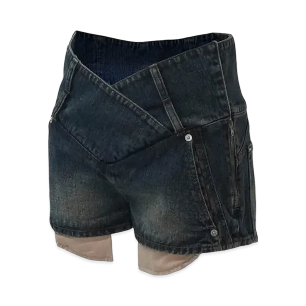 THEREDTHREAD S V-Shape Denim 2 "Blue"