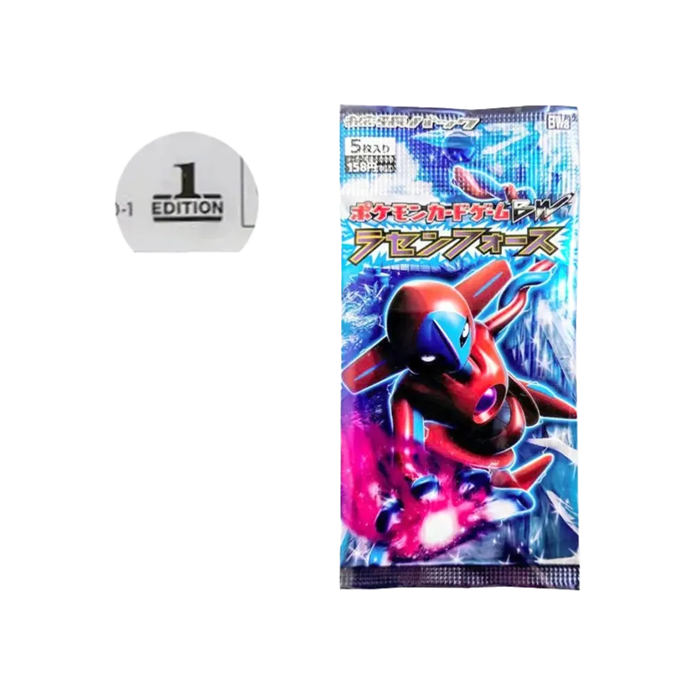 ポケモンカードゲーム ブラック&ホワイト 拡張パック ラセンフォース 1ED パック