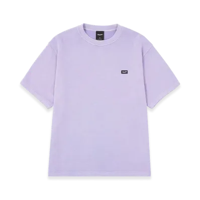 HUF Eightynine Washed Fleece Tee "LT Purple"