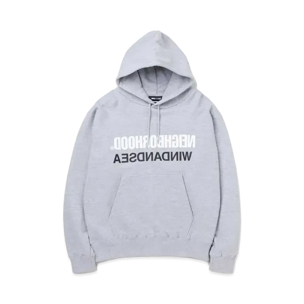 NEIGHBORHOOD WIND AND SEA NHWDS / C-HOODED . LS "Grey"