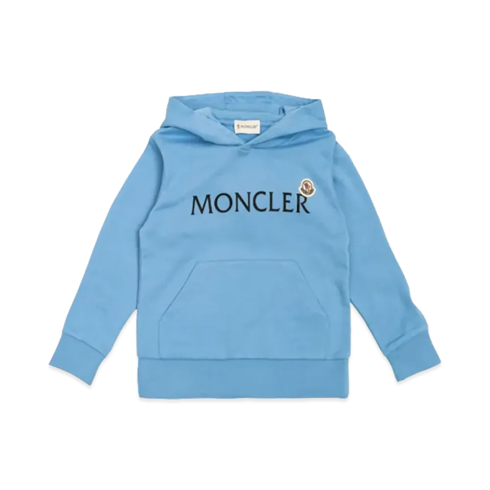 MONCLER Kids Hoodie "Light Blue"