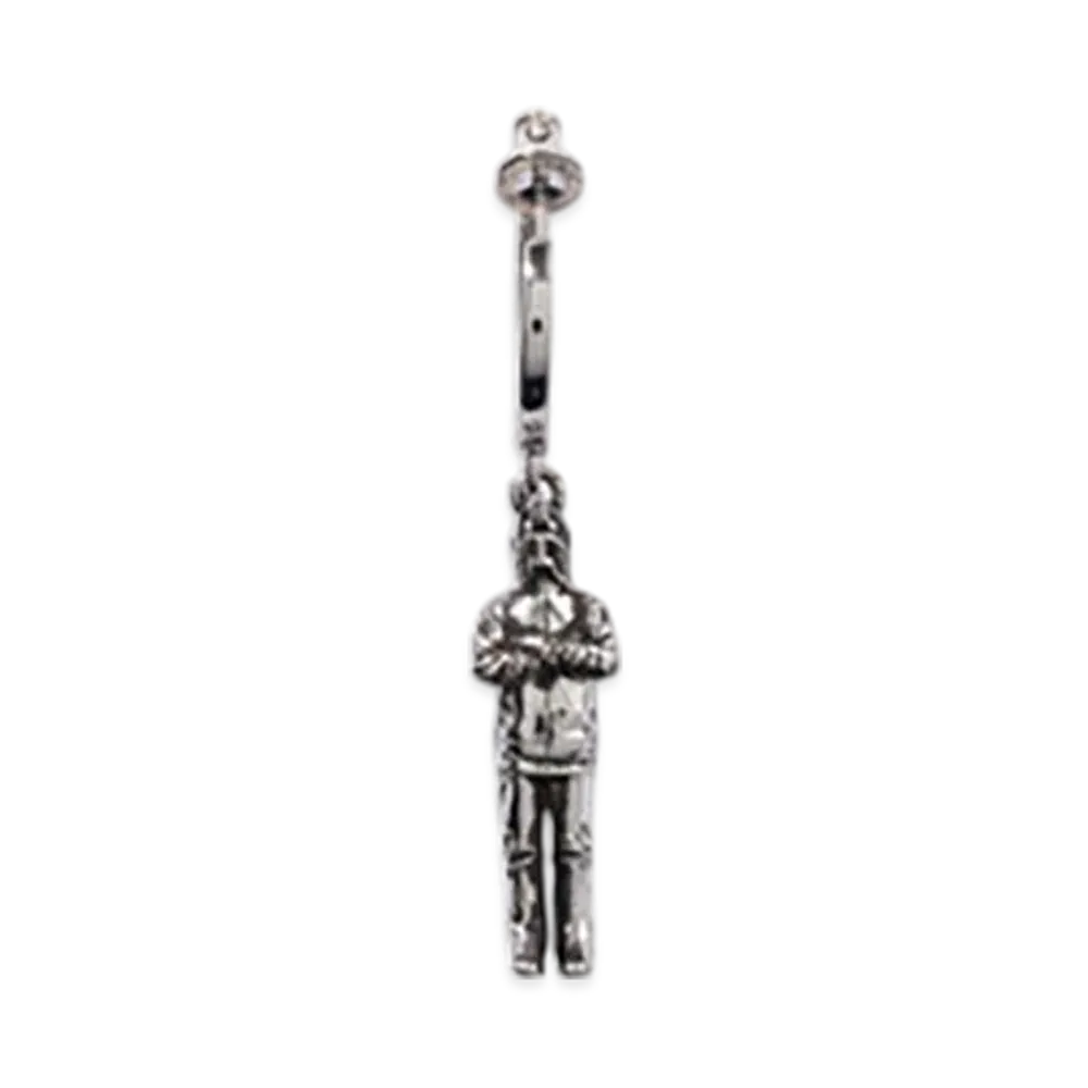 A BATHING APE Shark Earring "Silver"