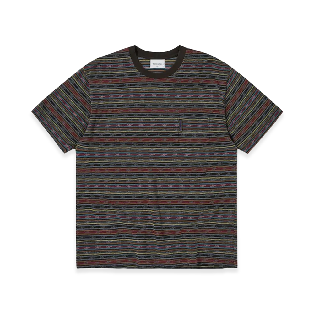 thisisneverthat BE Striped Tee "Brown"