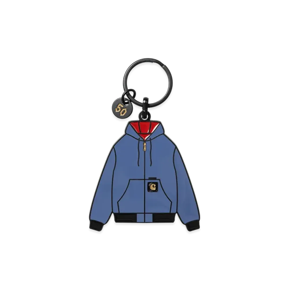 Carhartt WIP OG Active Jacket 50th Anniversary Edition Keychains "Blue"