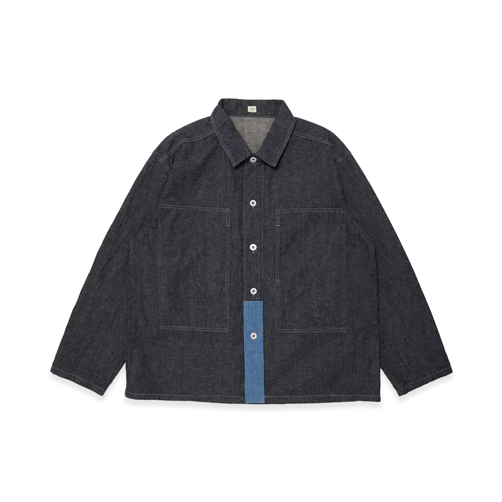 T.T Taiga Takahashi LOT.718 Modified U.S. Army M-35 Denim Pullover "Indigo"