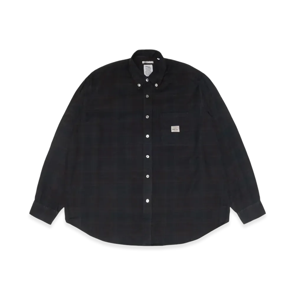 Stussy x Our Legacy Work Shop Check Shirt "Overdyed Navy Check"