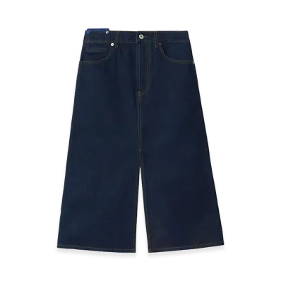 Burberry Women's Denim Midi Skirt "Dark Wash"