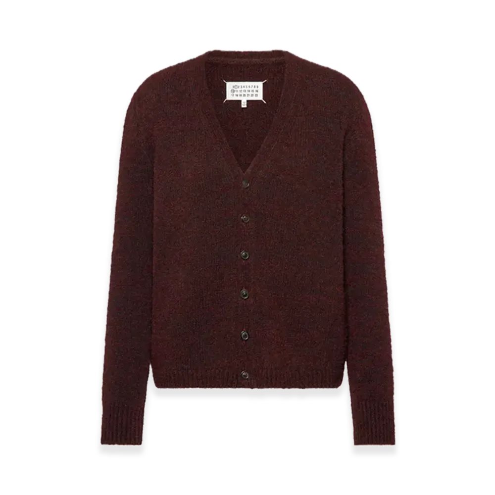 Maison Margiela Knit Cardigan "Red"