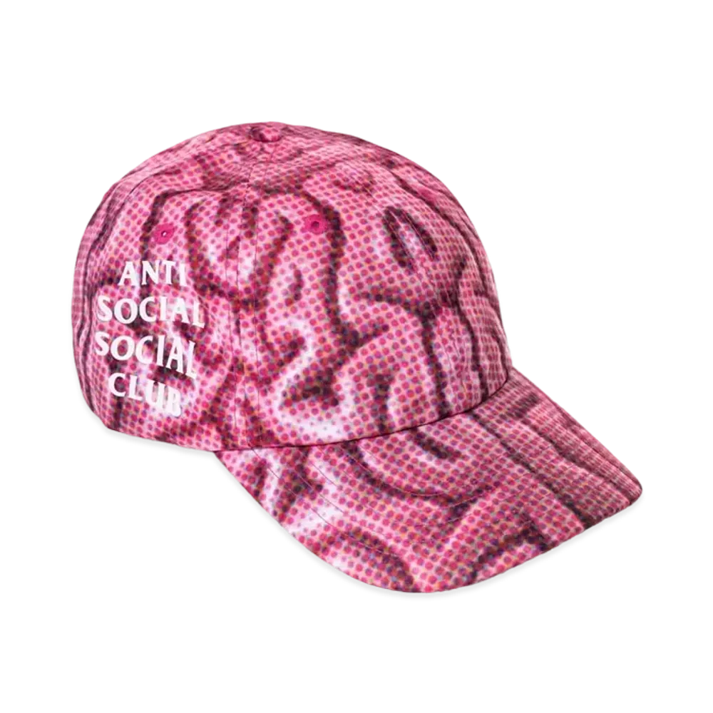 ANTI SOCIAL SOCIAL CLUB FW22 When The Mind Games Are Done Cap "Pink"