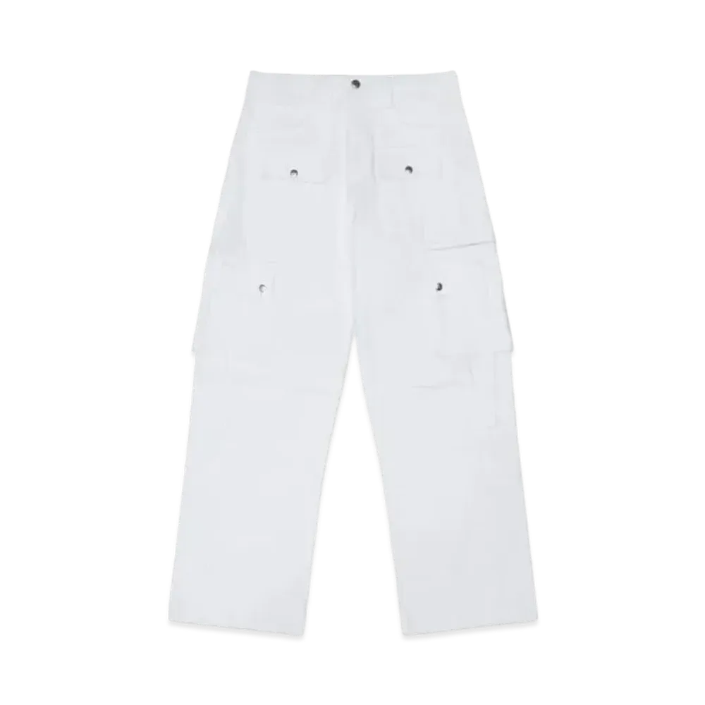 RHUDE Amaro Linen Cargos "White"