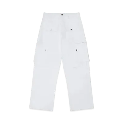RHUDE Amaro Linen Cargos "White"