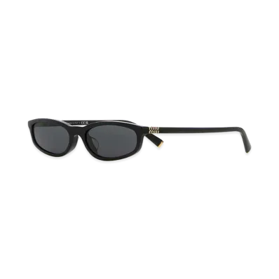 MIU MIU Women's Acetate Regard Sunglasses "Black"