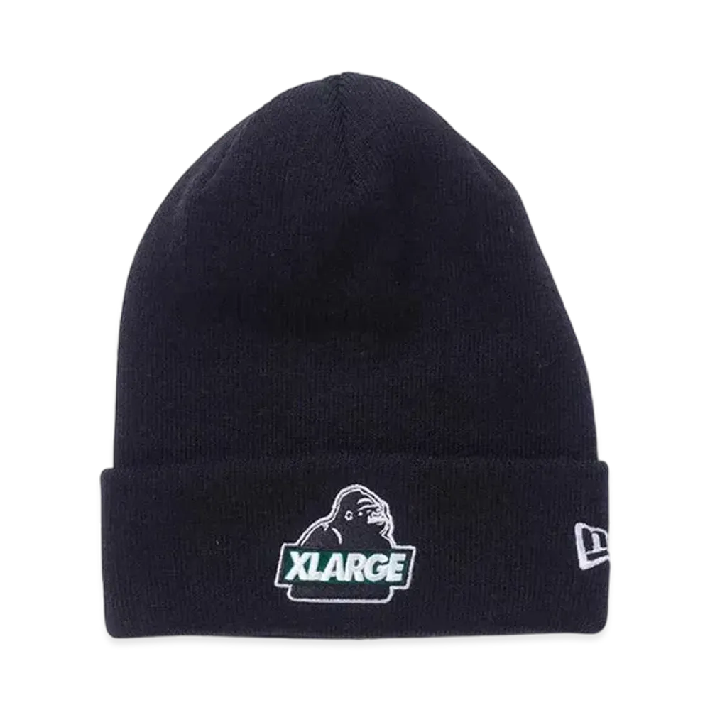 XLARGE x NEW ERA Slanted OG Cuff Beanie "Black"