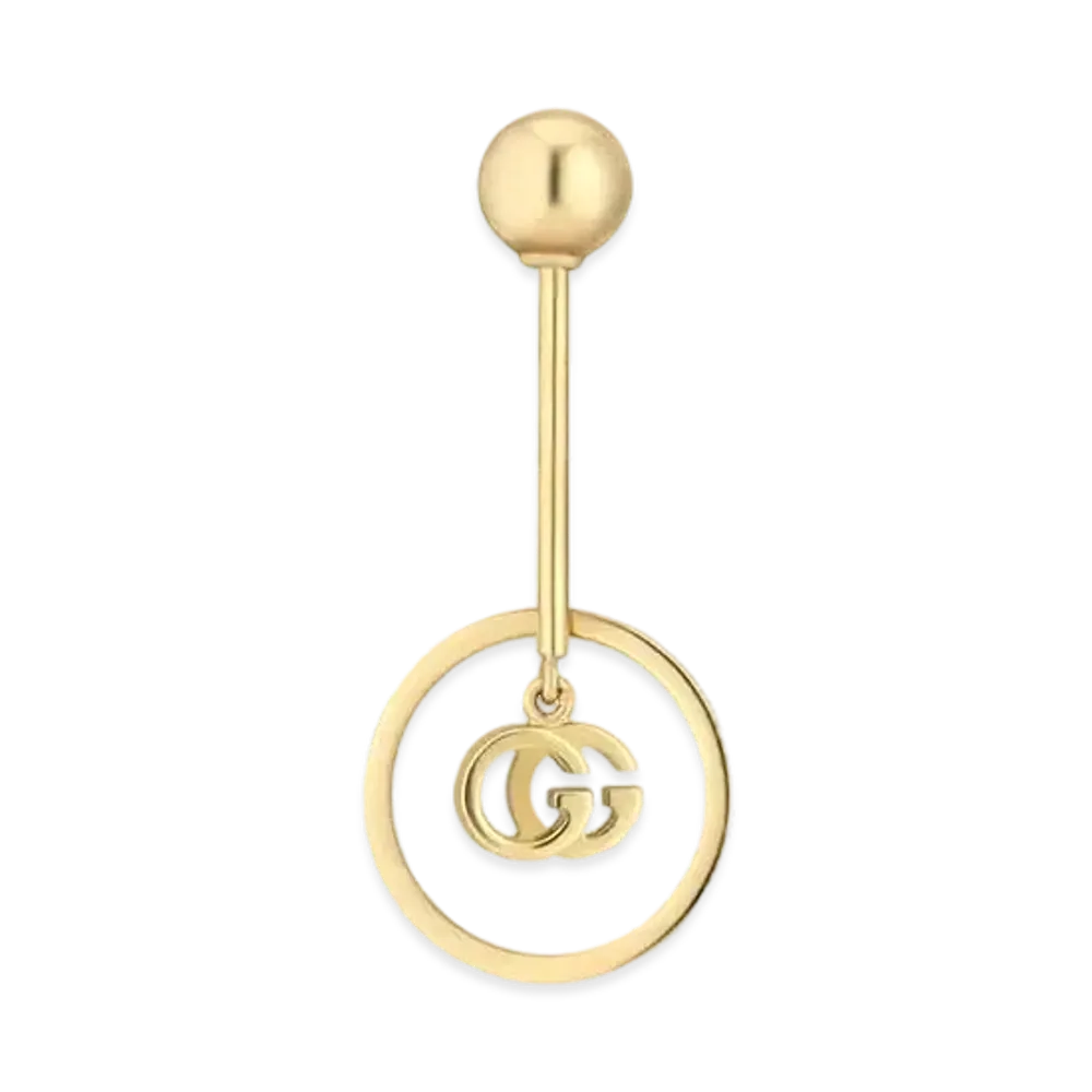 GUCCI GG Running 18K Single Earring