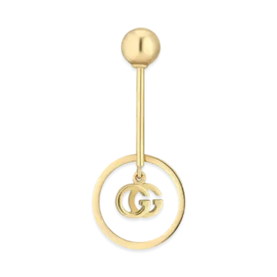 GUCCI GG Running 18K Single Earring