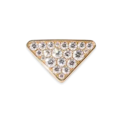 PRADA Eternal Gold Single Earring in Yellow Gold with Diamonds