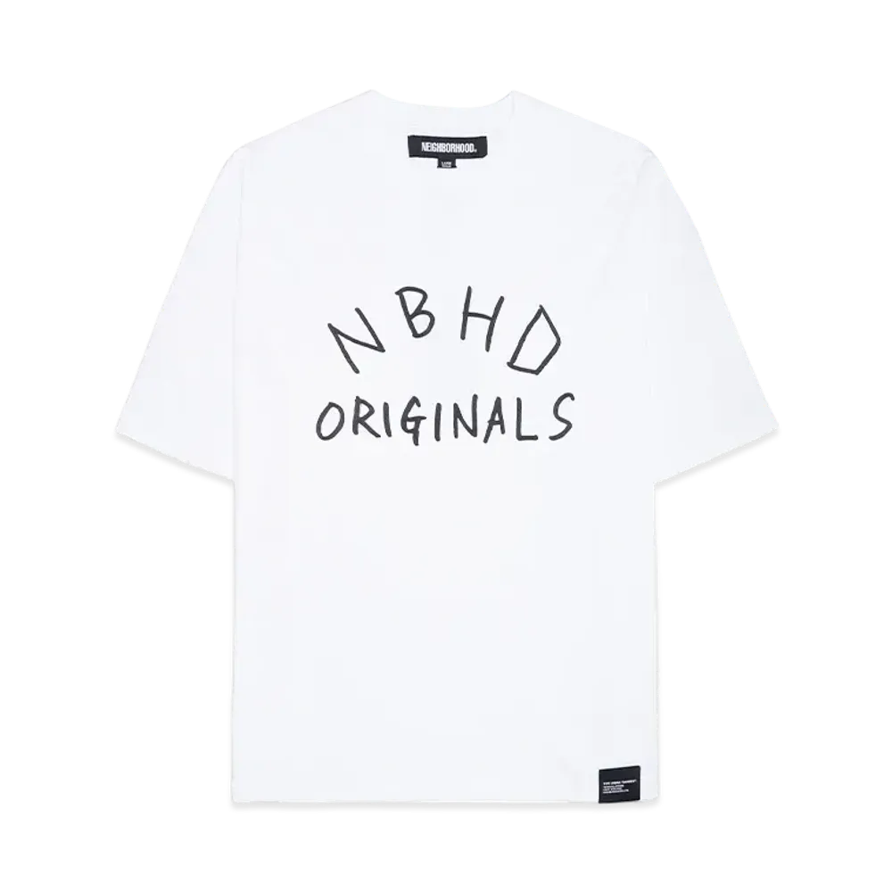 NEIGHBORHOOD Sheltech Crewneck SS "White"
